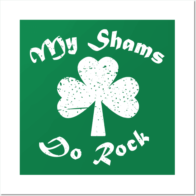 Funny Shamrock Art Wall Art by TriHarder12